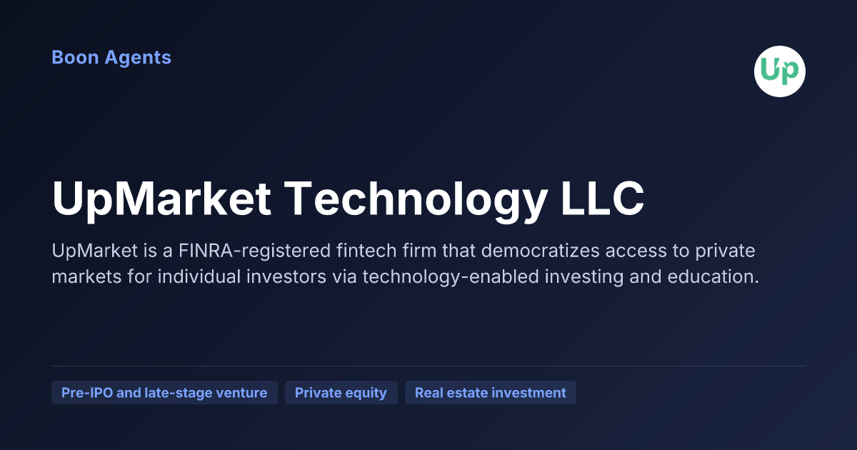 UpMarket Technology LLC — company overview