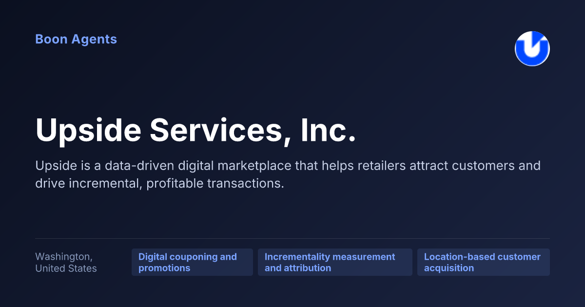 Upside Services, Inc. — company overview