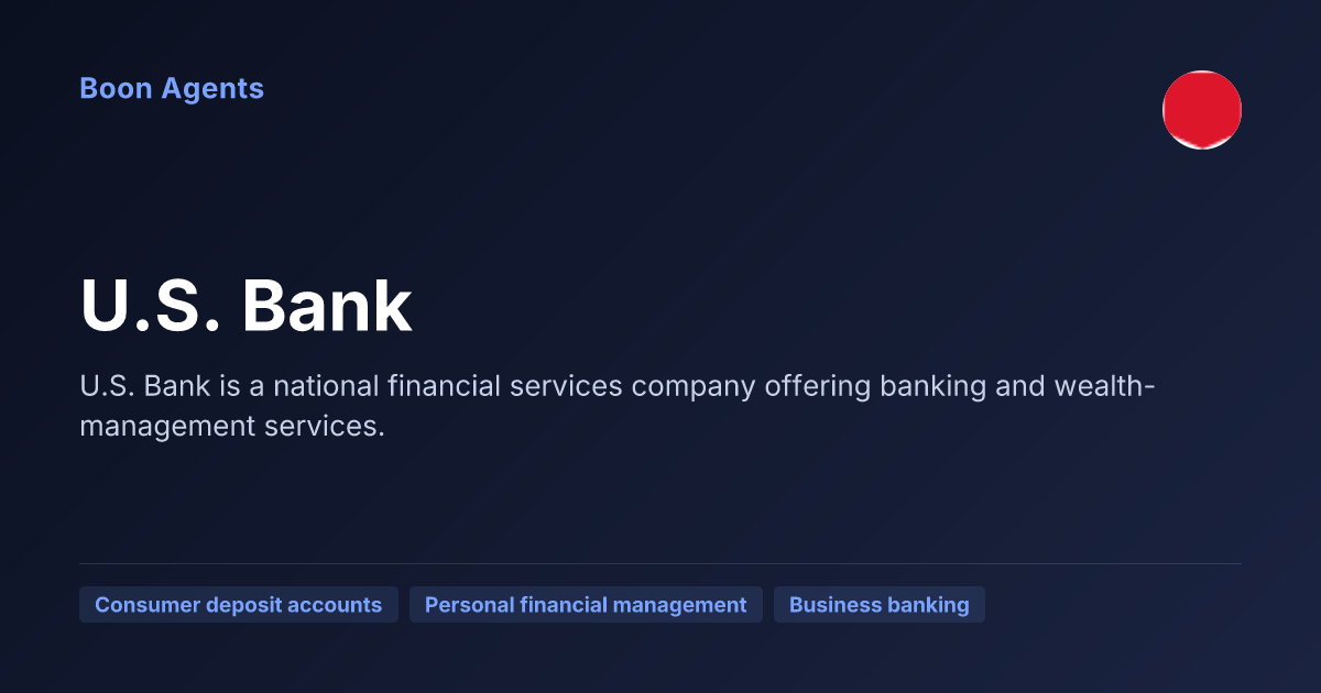 U.S. Bank — company overview