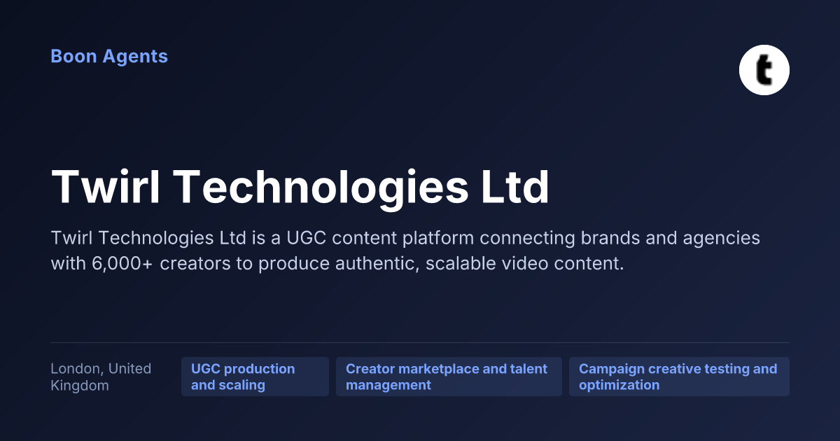 Twirl Technologies Ltd — company overview