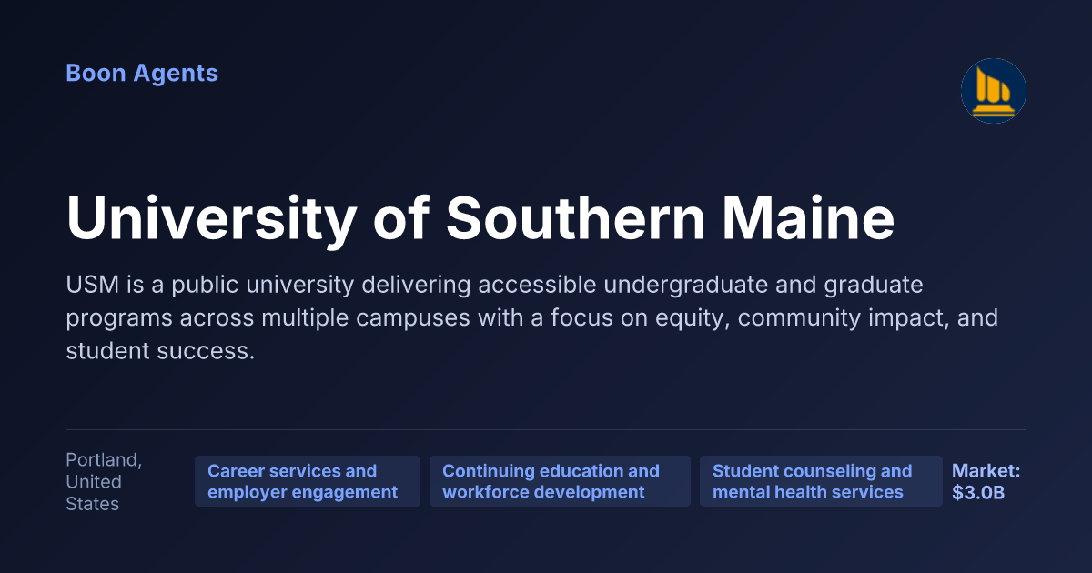 University of Southern Maine — company overview