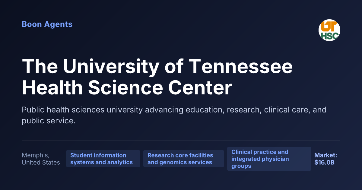 The University of Tennessee Health Science Center — company overview