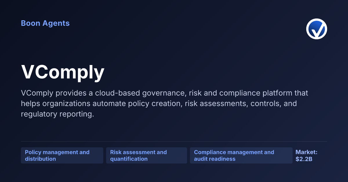 VComply — company overview