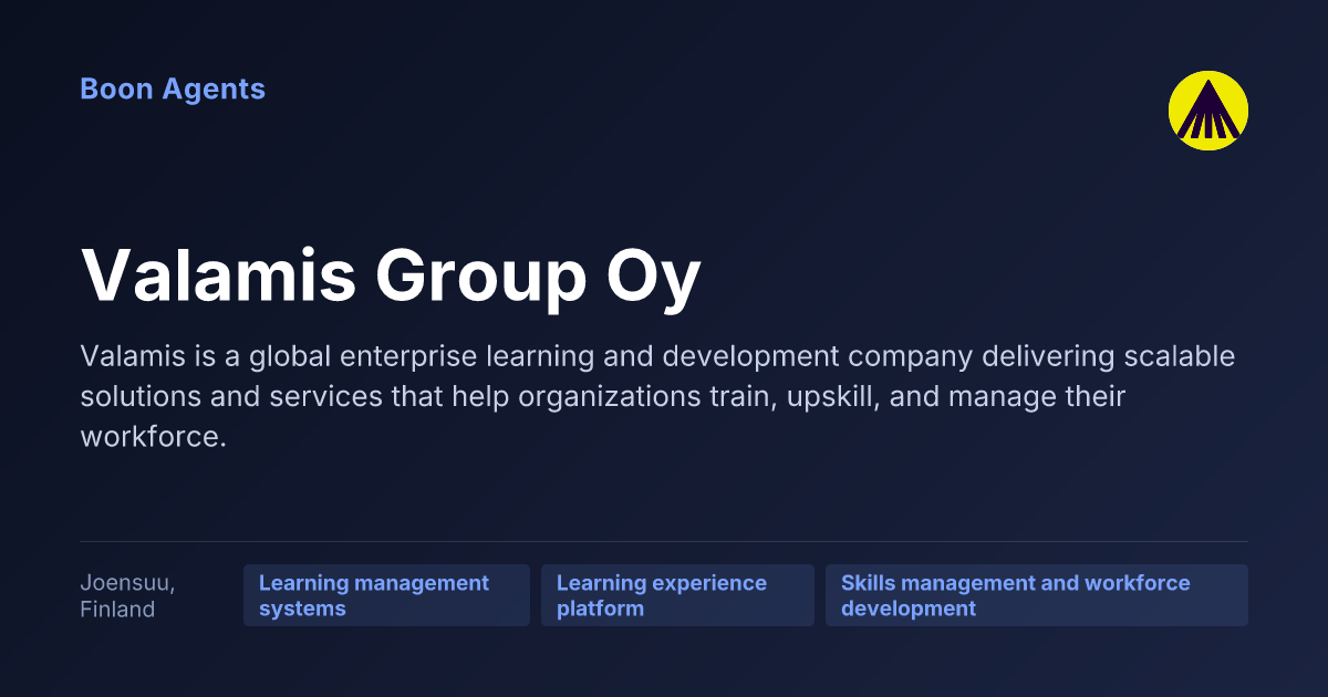 Valamis Group Oy — company overview
