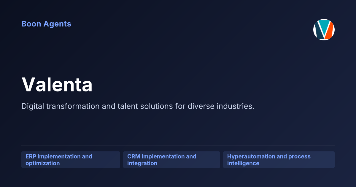 Valenta — company overview