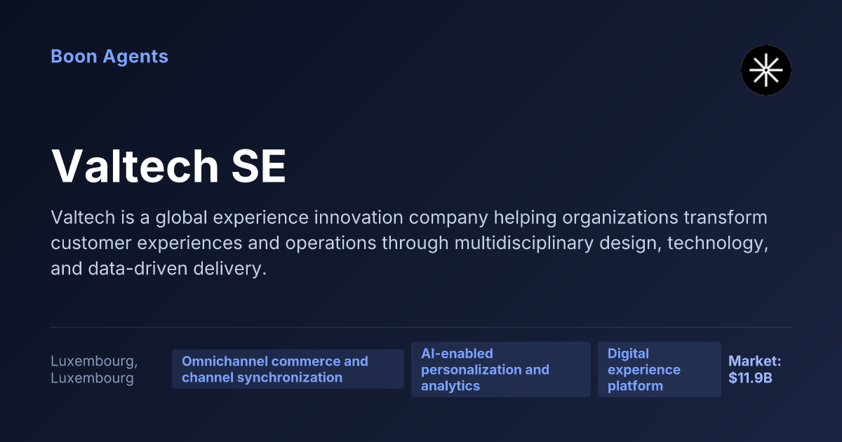 Valtech SE — company overview