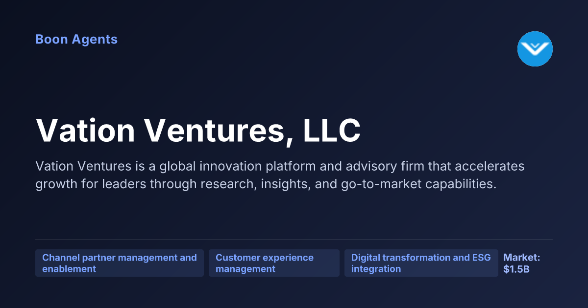 Vation Ventures, LLC — company overview
