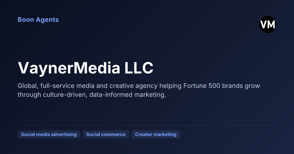 VaynerMedia LLC — company overview