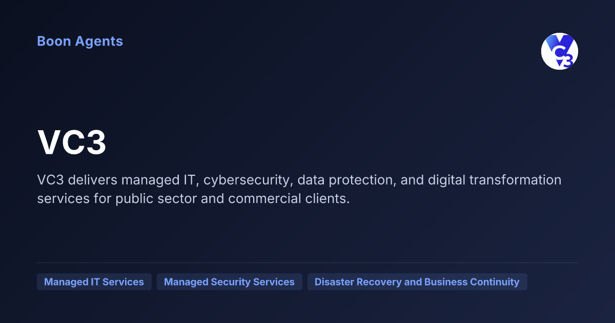 VC3 — company overview