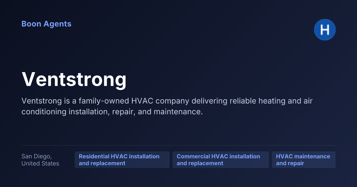 Ventstrong — company overview