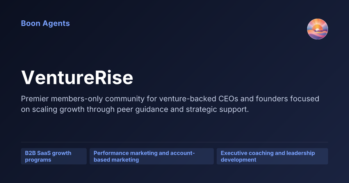 VentureRise — company overview