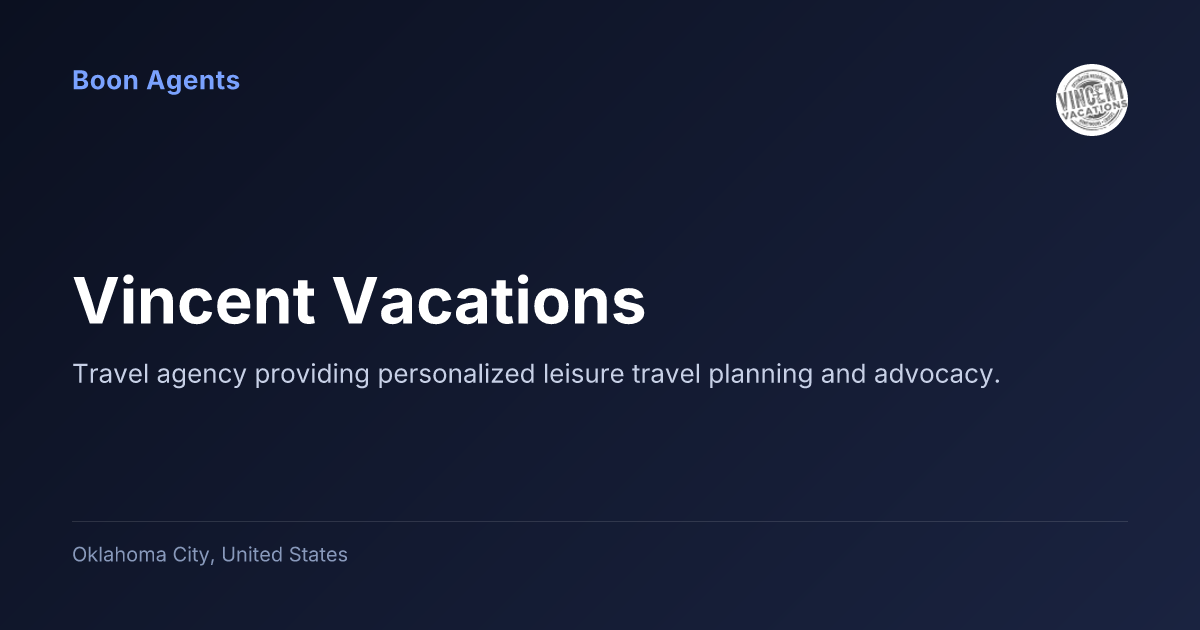 Vincent Vacations — company overview