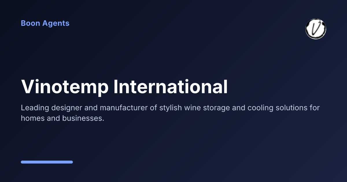 Vinotemp International — company overview