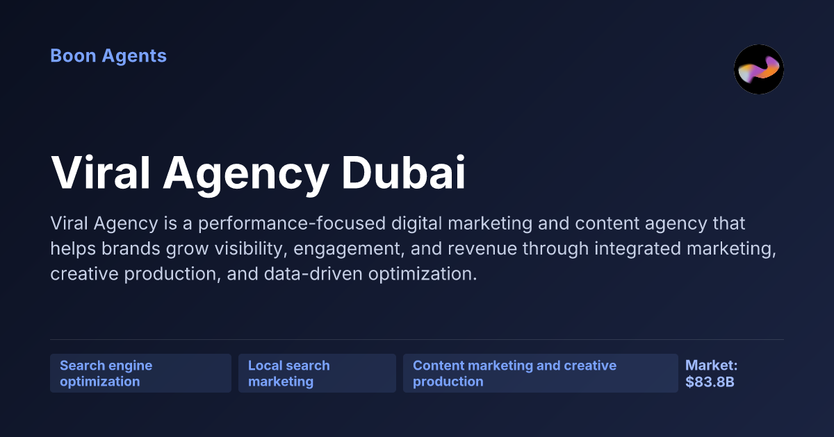 Viral Agency Dubai — company overview
