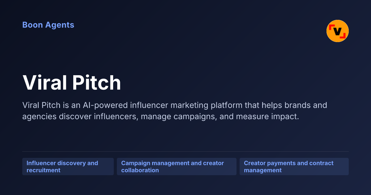 Viral Pitch — company overview