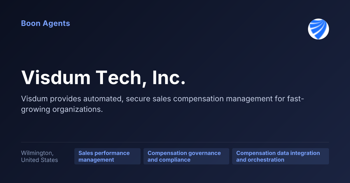 Visdum Tech, Inc. — company overview