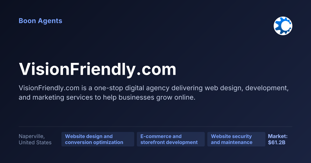 VisionFriendly.com — company overview