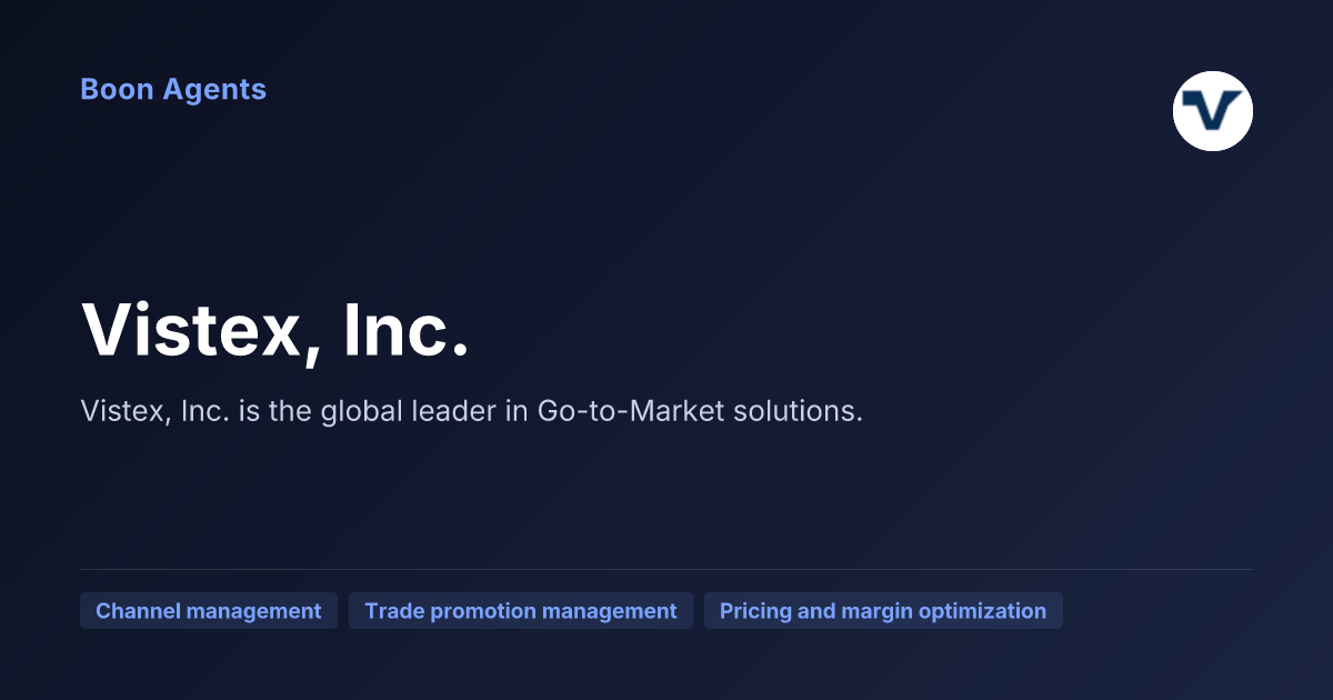 Vistex, Inc. — company overview