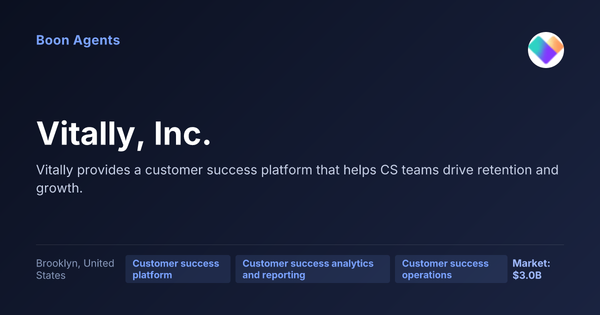 Vitally, Inc. — company overview