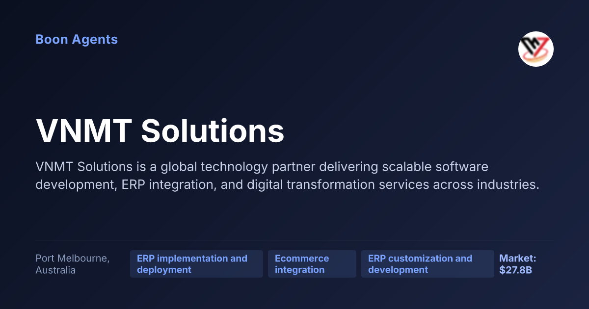 VNMT Solutions — company overview