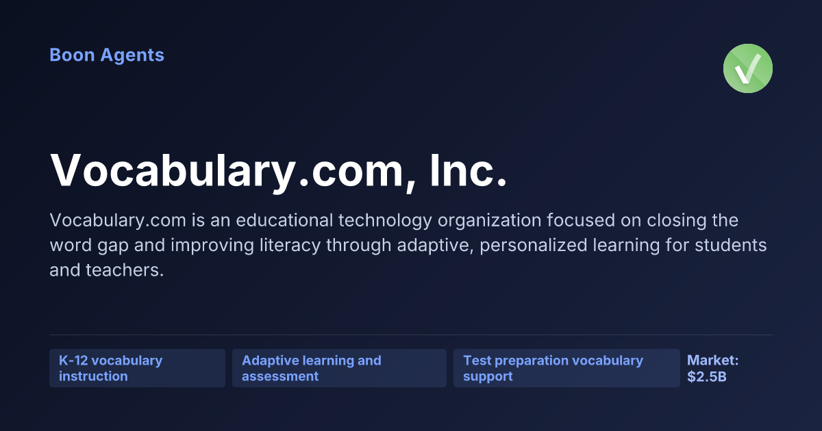 Vocabulary.com, Inc. — company overview