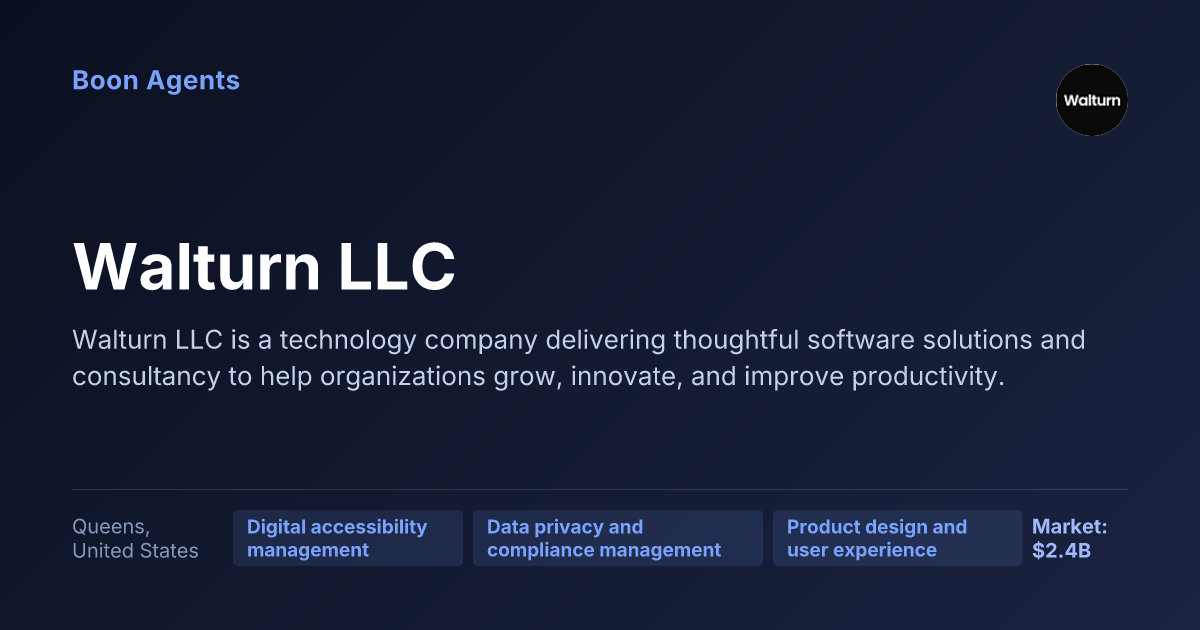 Walturn LLC — company overview