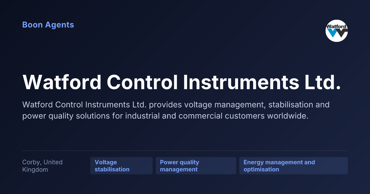 Watford Control Instruments Ltd. — company overview