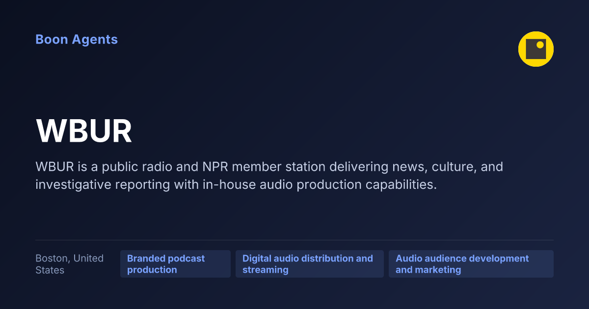WBUR — company overview