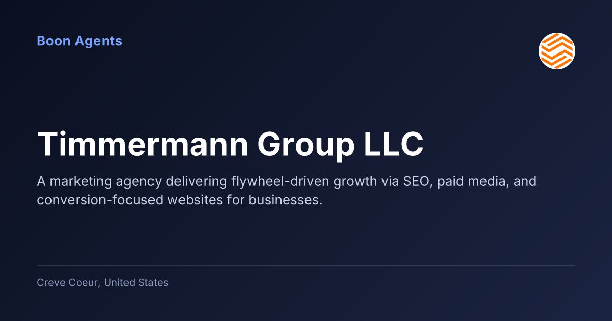 Timmermann Group LLC — company overview