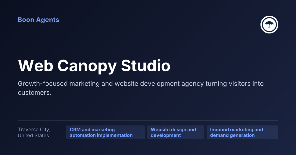Web Canopy Studio — company overview