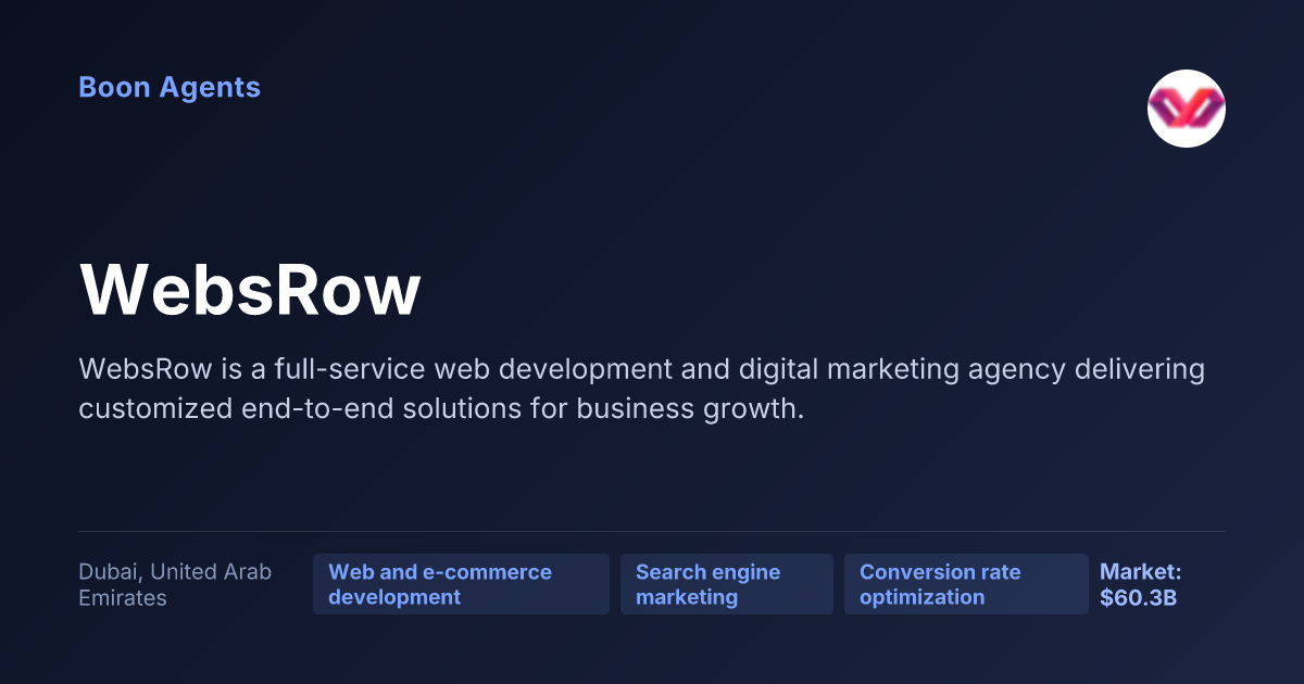 WebsRow — company overview