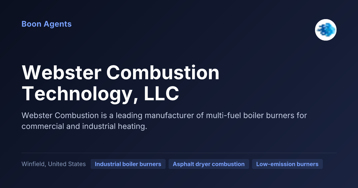Webster Combustion Technology, LLC — company overview