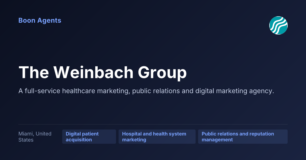 The Weinbach Group — company overview