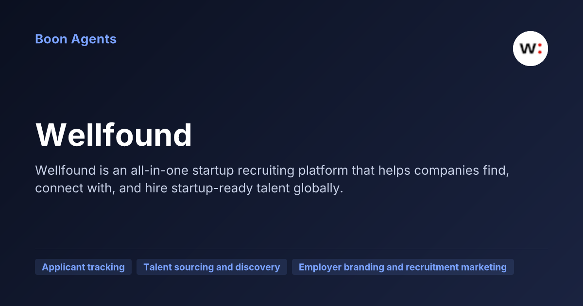 Wellfound — company overview