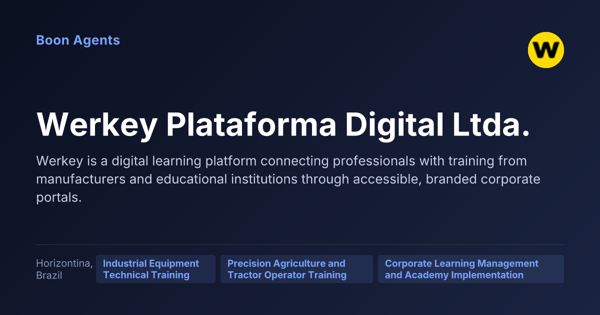 Werkey Plataforma Digital Ltda. — company overview