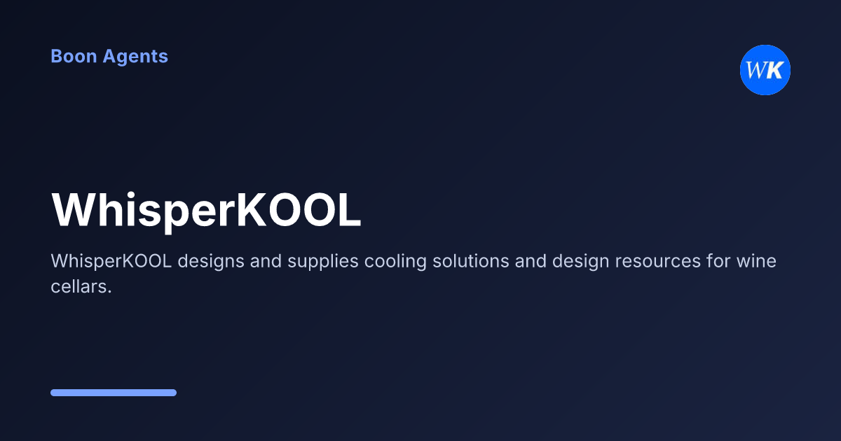 WhisperKOOL — company overview