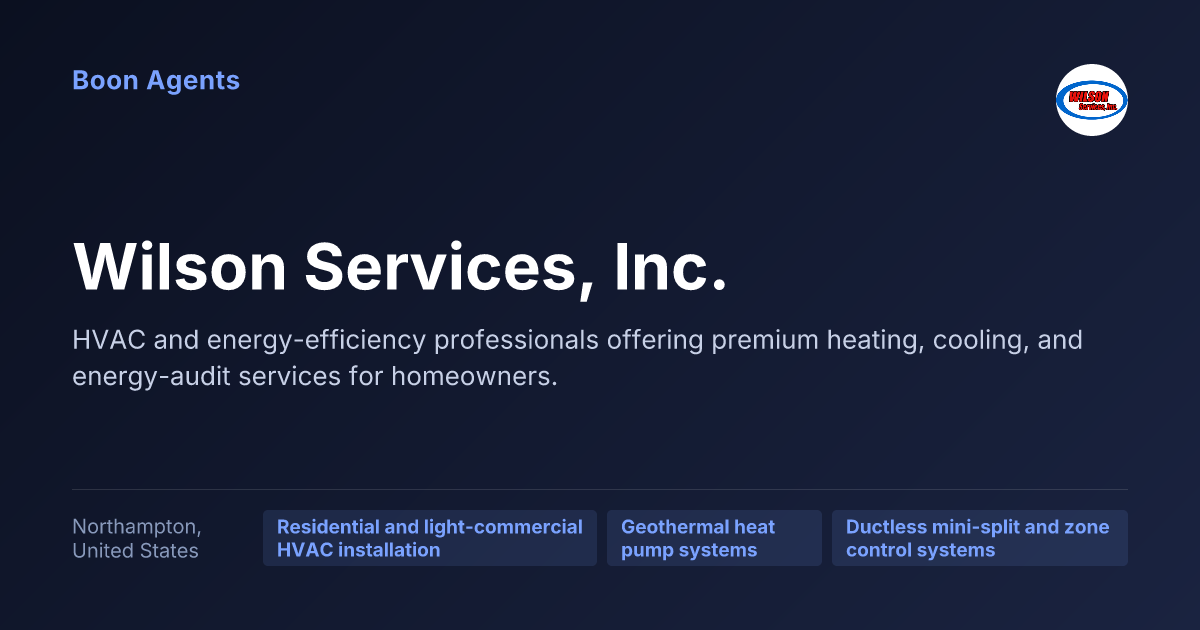 Wilson Services, Inc. — company overview