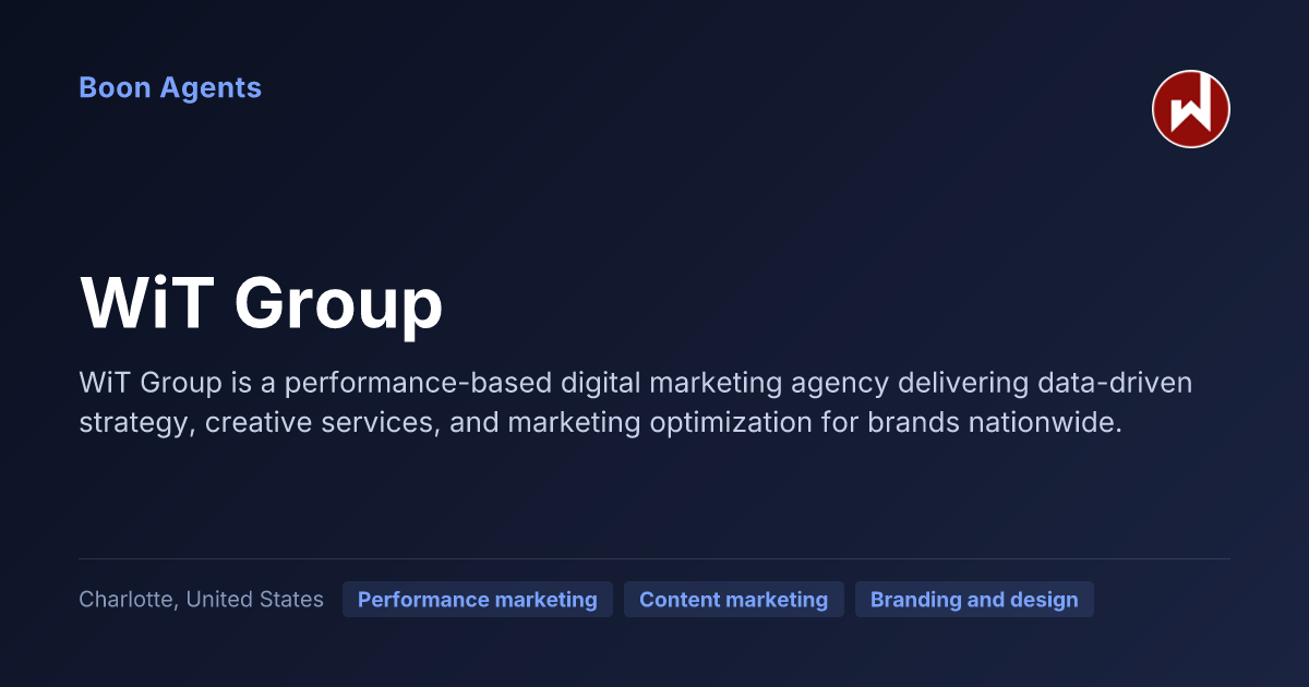 WiT Group — company overview