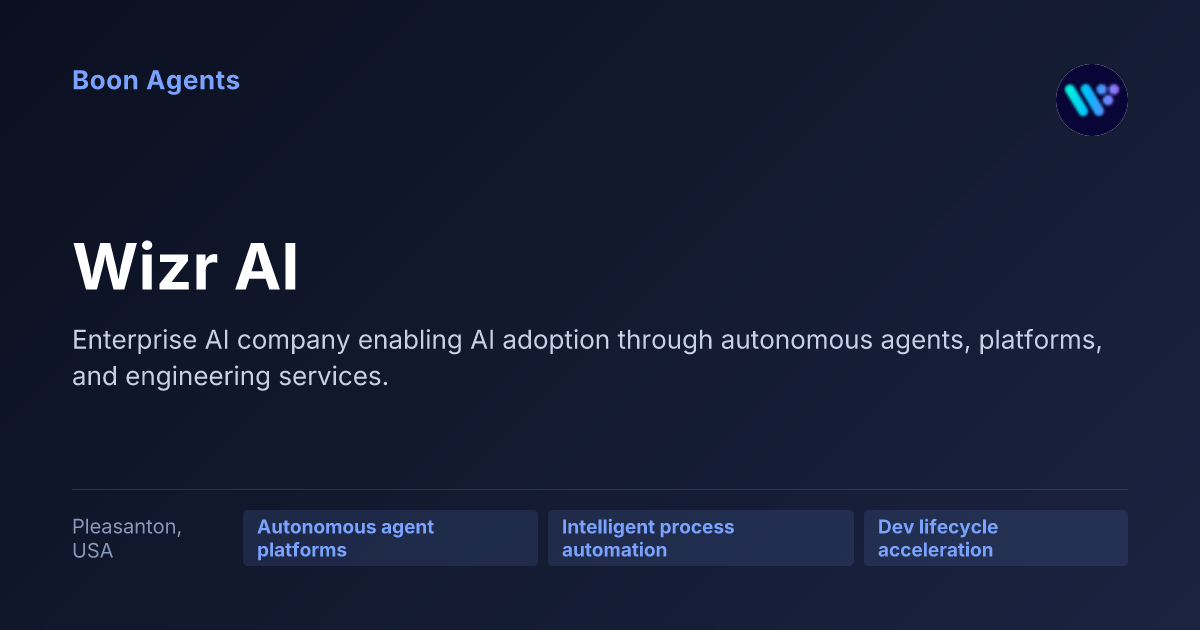 Wizr AI — company overview