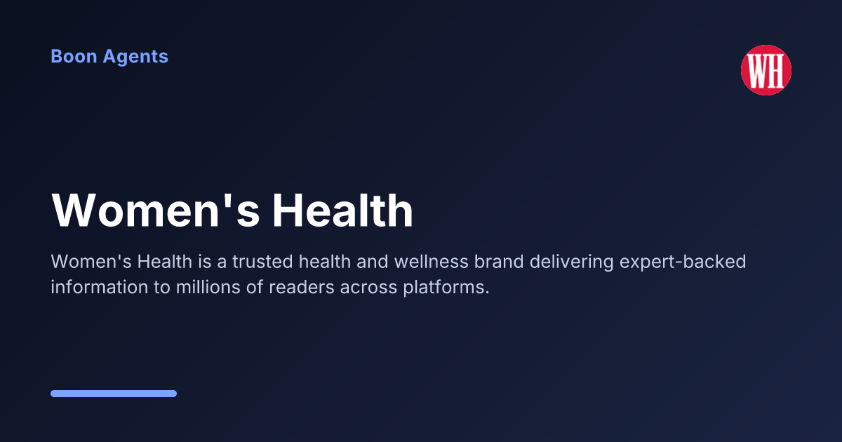 Women's Health — company overview