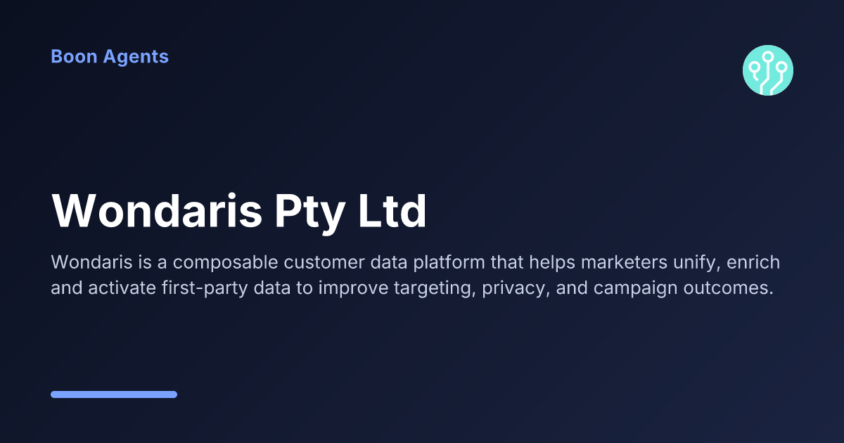 Wondaris Pty Ltd — company overview
