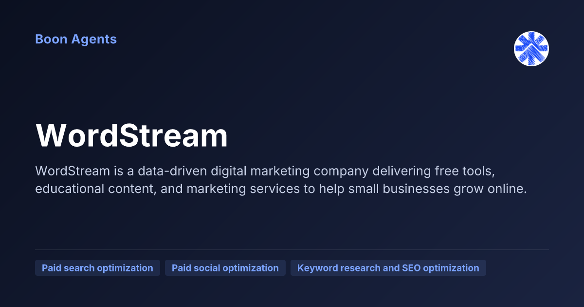 WordStream — company overview