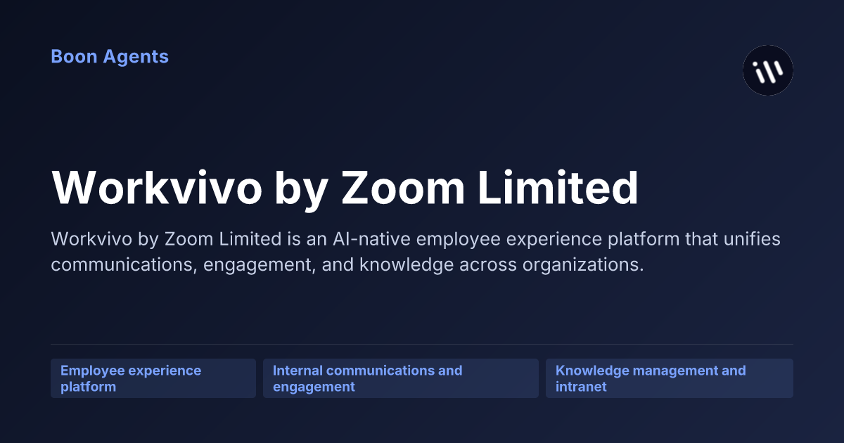 Workvivo by Zoom Limited — company overview