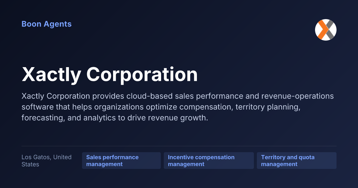 Xactly Corporation — company overview