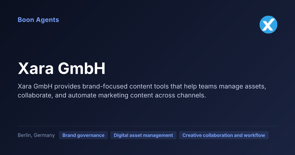 Xara GmbH — company overview