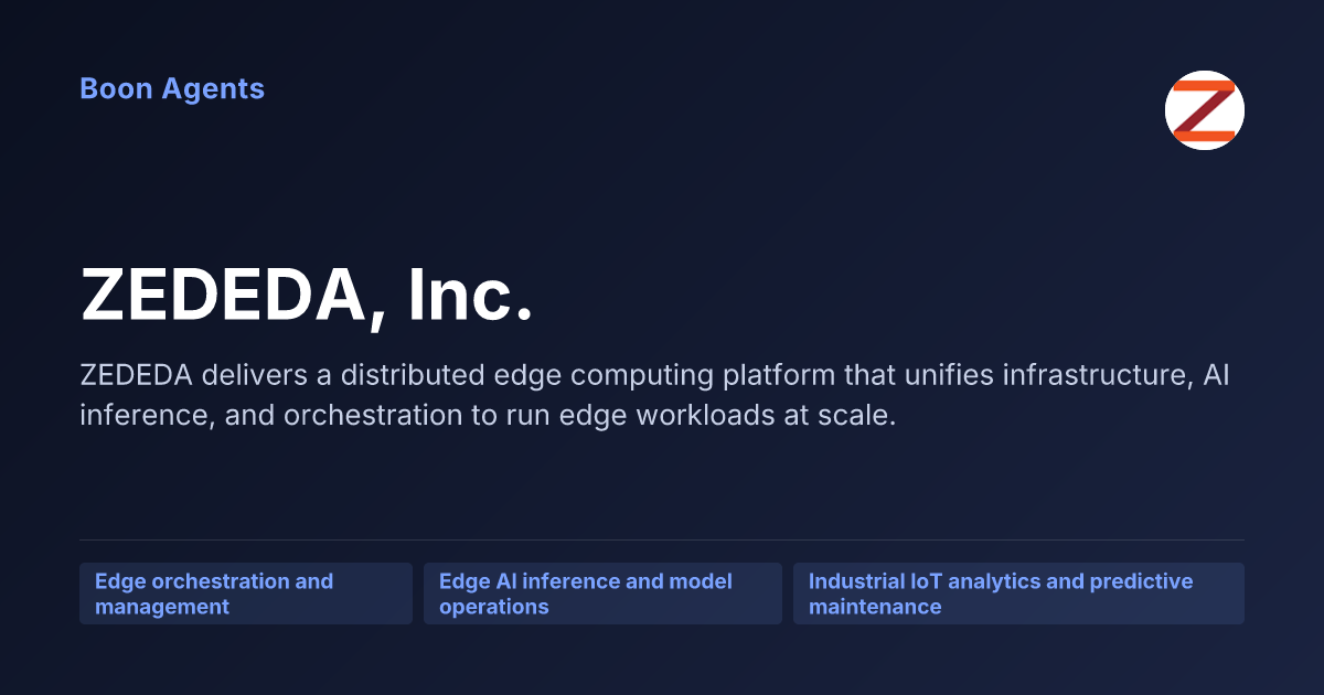 ZEDEDA, Inc. — company overview