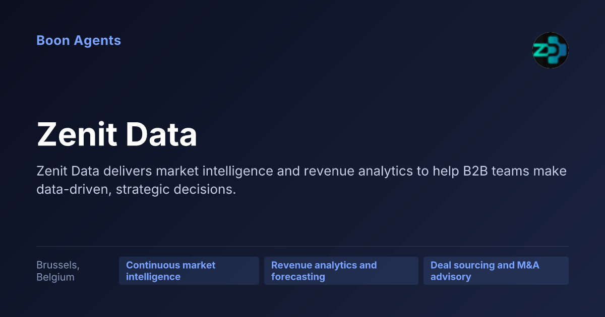 Zenit Data — company overview