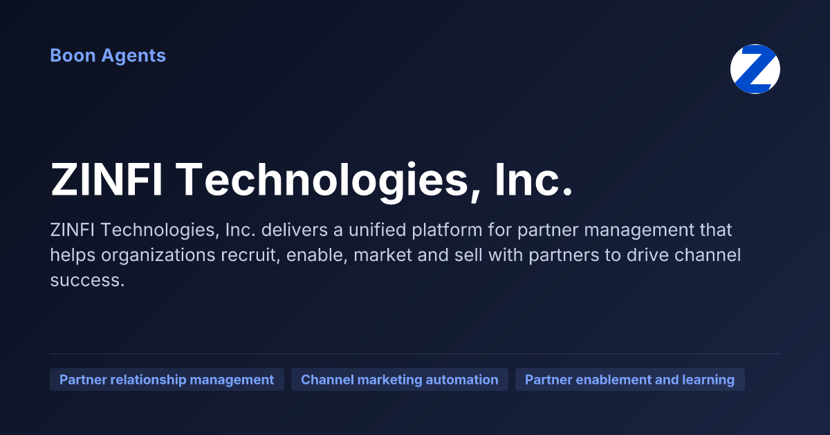 ZINFI Technologies, Inc. — company overview