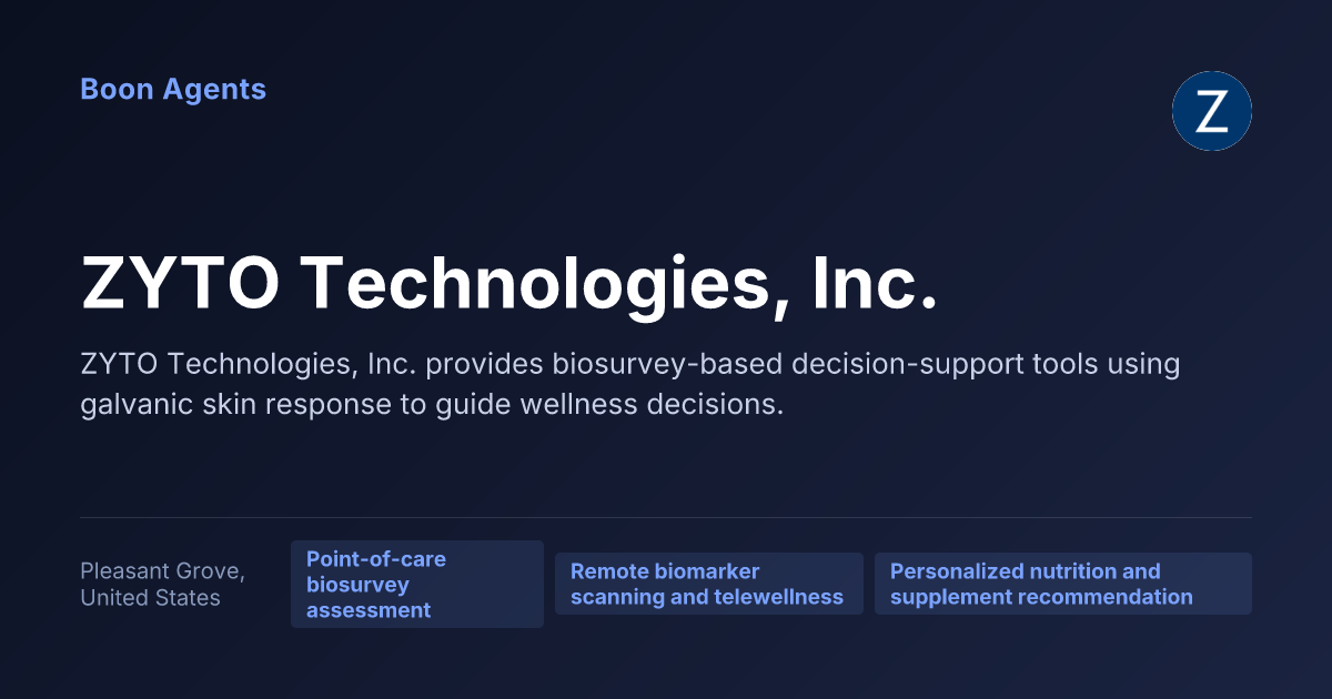 ZYTO Technologies, Inc. — company overview